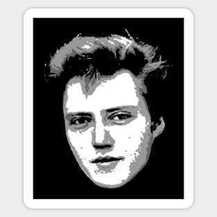 christoper walken young Sticker